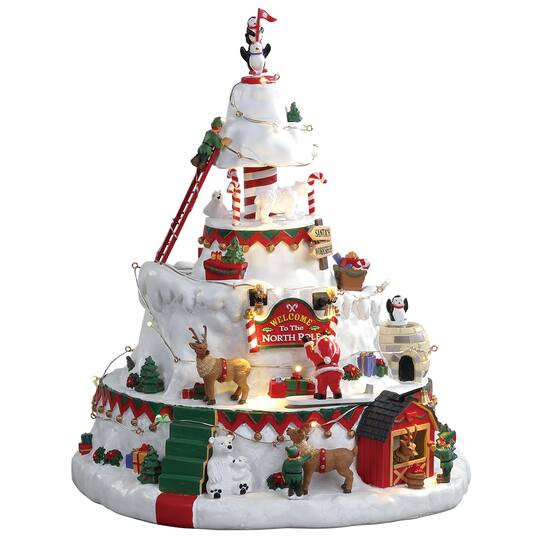Lemax Village Collection Christmas Village Building Best Decorated House. img